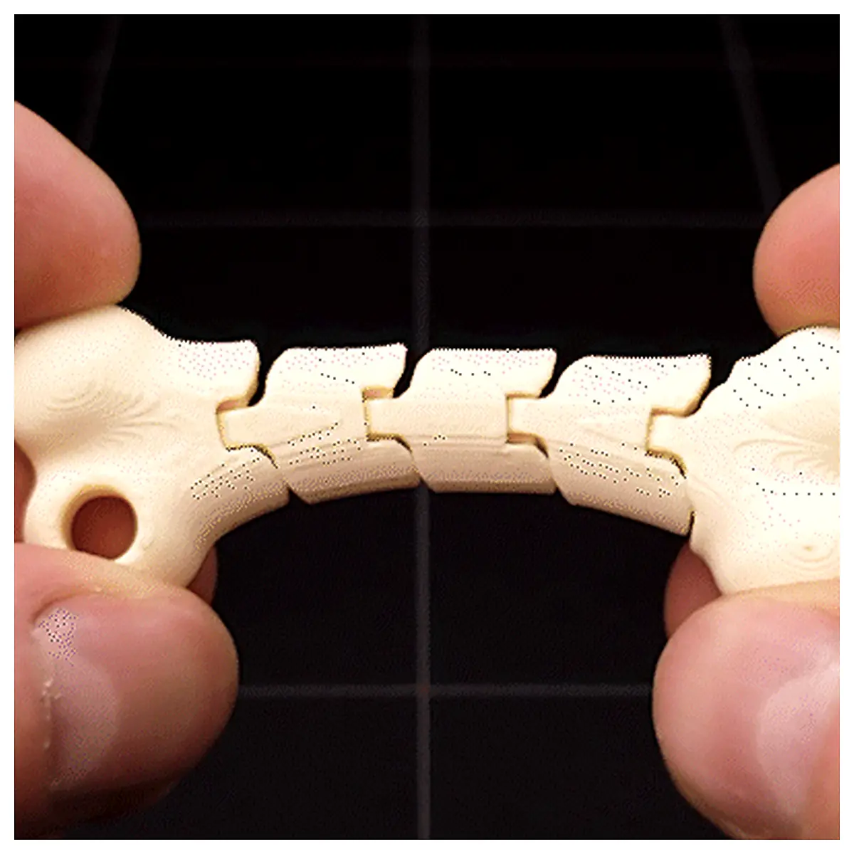 Flexible Bone Keychain Joint Repair Parts Bone Accessories Exercise Joints Bone Repair