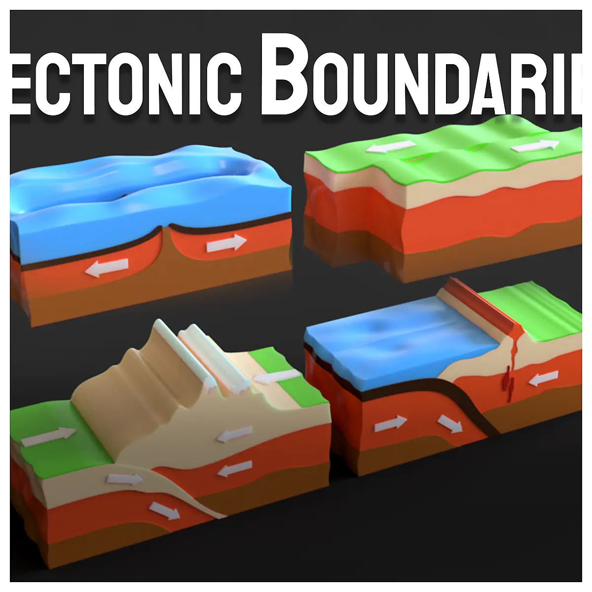 Plate Boundary Models Simulation Seismic Motion Analysis Research Data Science