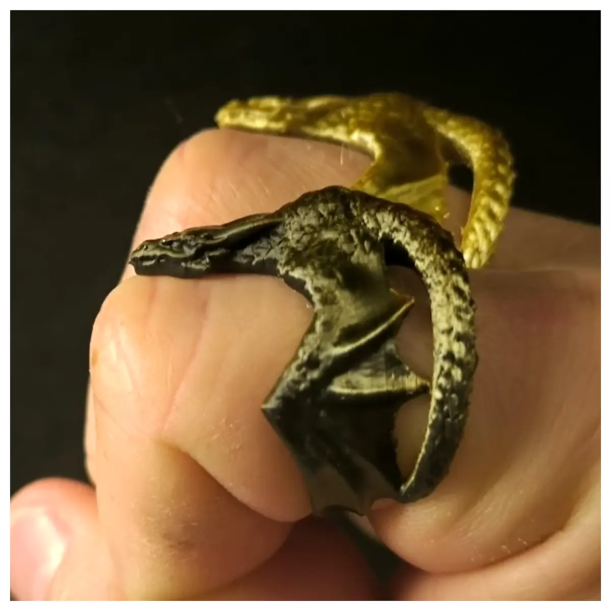 Dragon Ring Repair Universal Parts Dragon Pattern Jewelry Dragon Shape Dragon Rune Necklace Dragon Ornament