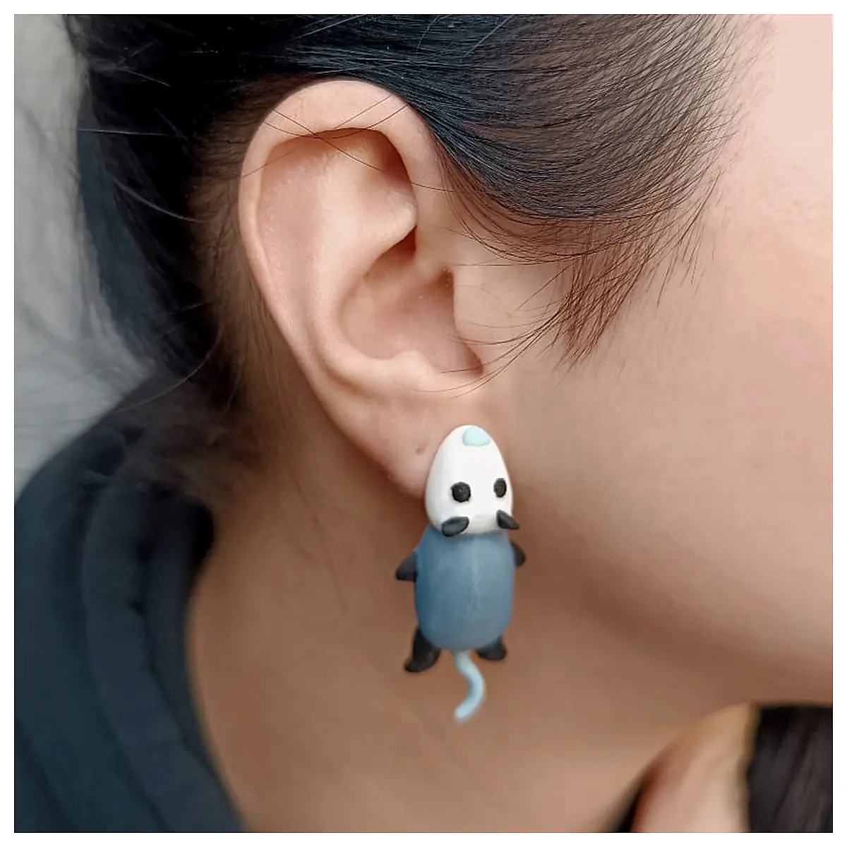 Opossum Earrings Wholesale Women s Cute Animal Earring Jewelry Trendy