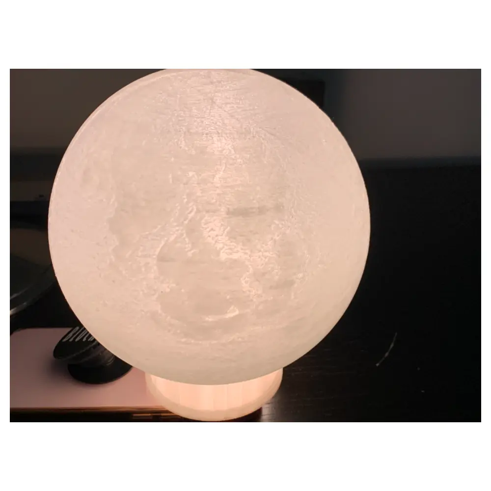 Moon Globe Night Ceramic Decor Tabletop Gift Universal Lighting Parts Repair Decorative Globe Night Ceramic Table Decor Gift Ide