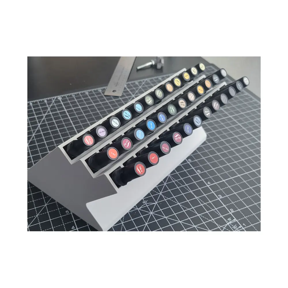 Marker Organizer Holder Pen Grip Storage Desk Organizer Multi Function Office Supplies