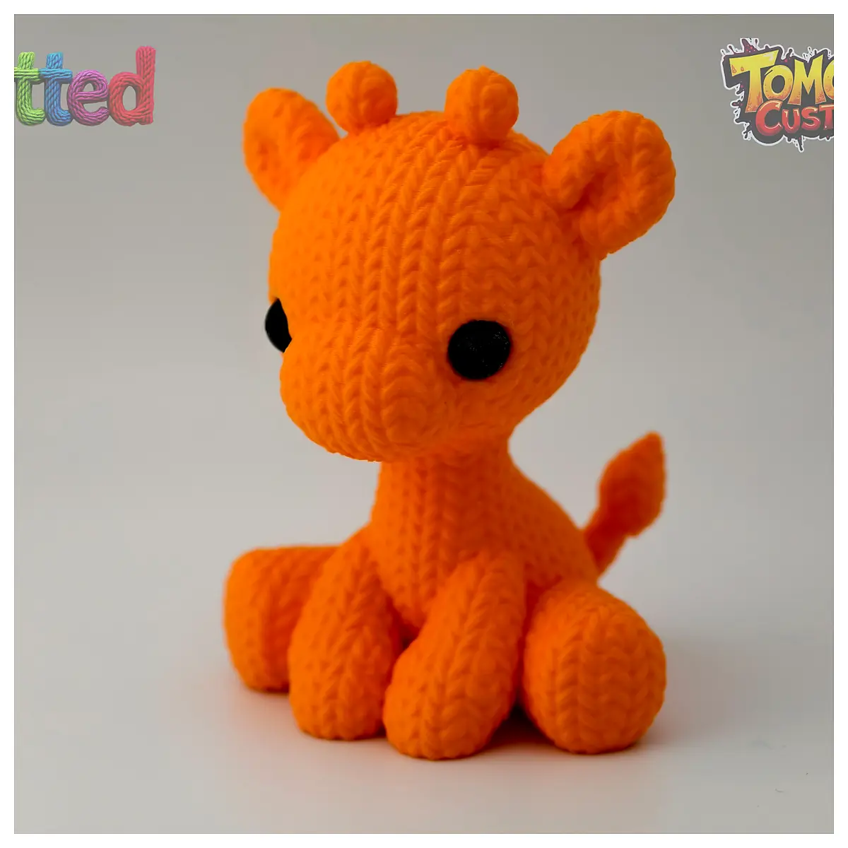 Knitted Giraffe Plush Toy Cute Tall Animal Soft Plushie Kids Gift ful Options