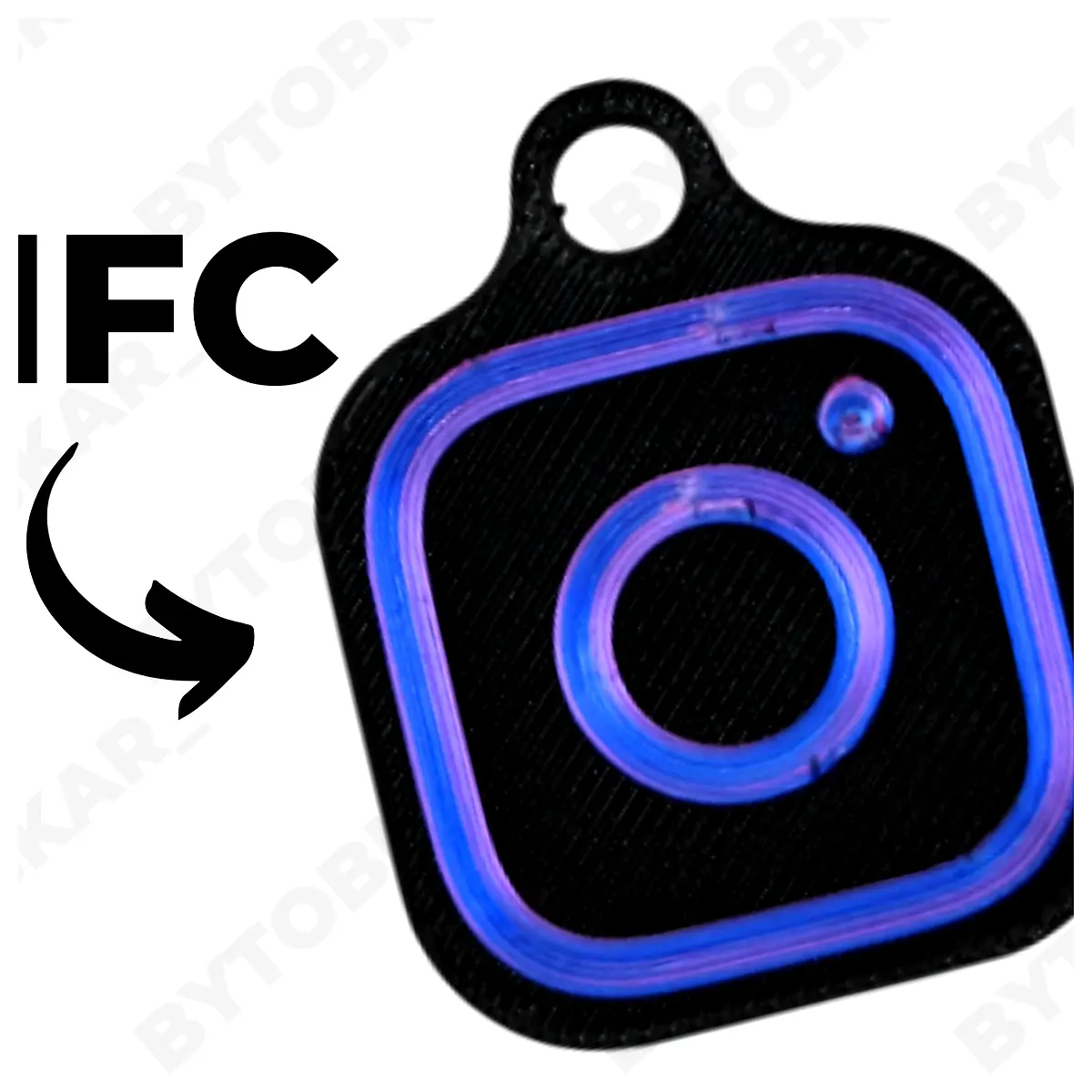 NFC Keychain Smart Key Bluetooth Key Contactless Payment Smart Home Control Key Accessories