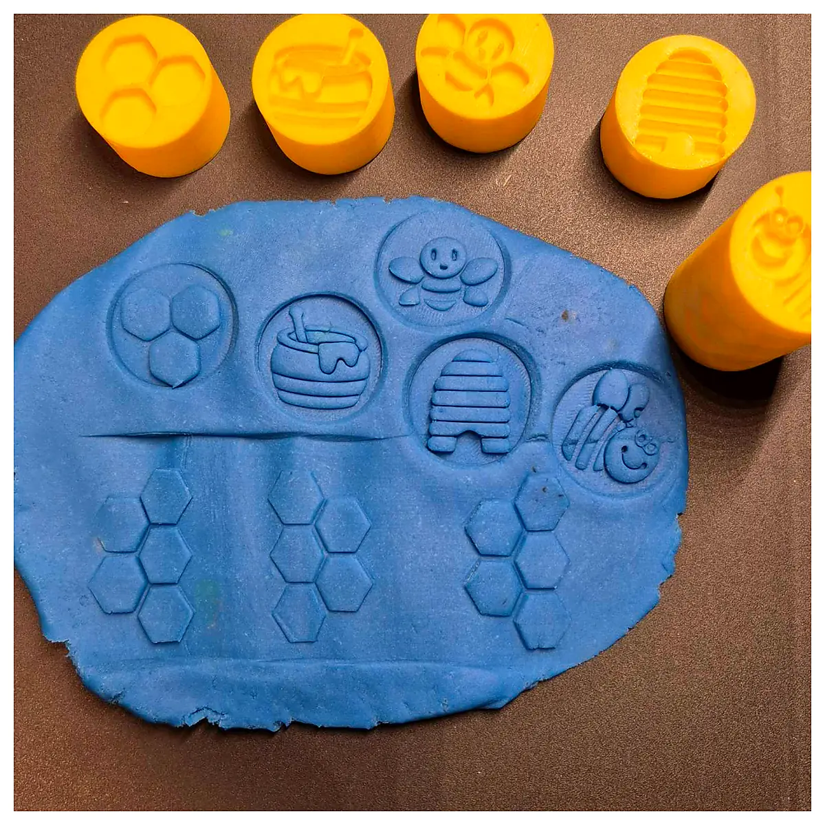Bee Roller Stamps Toy Educational Art Craft Supplies Parts Accessories