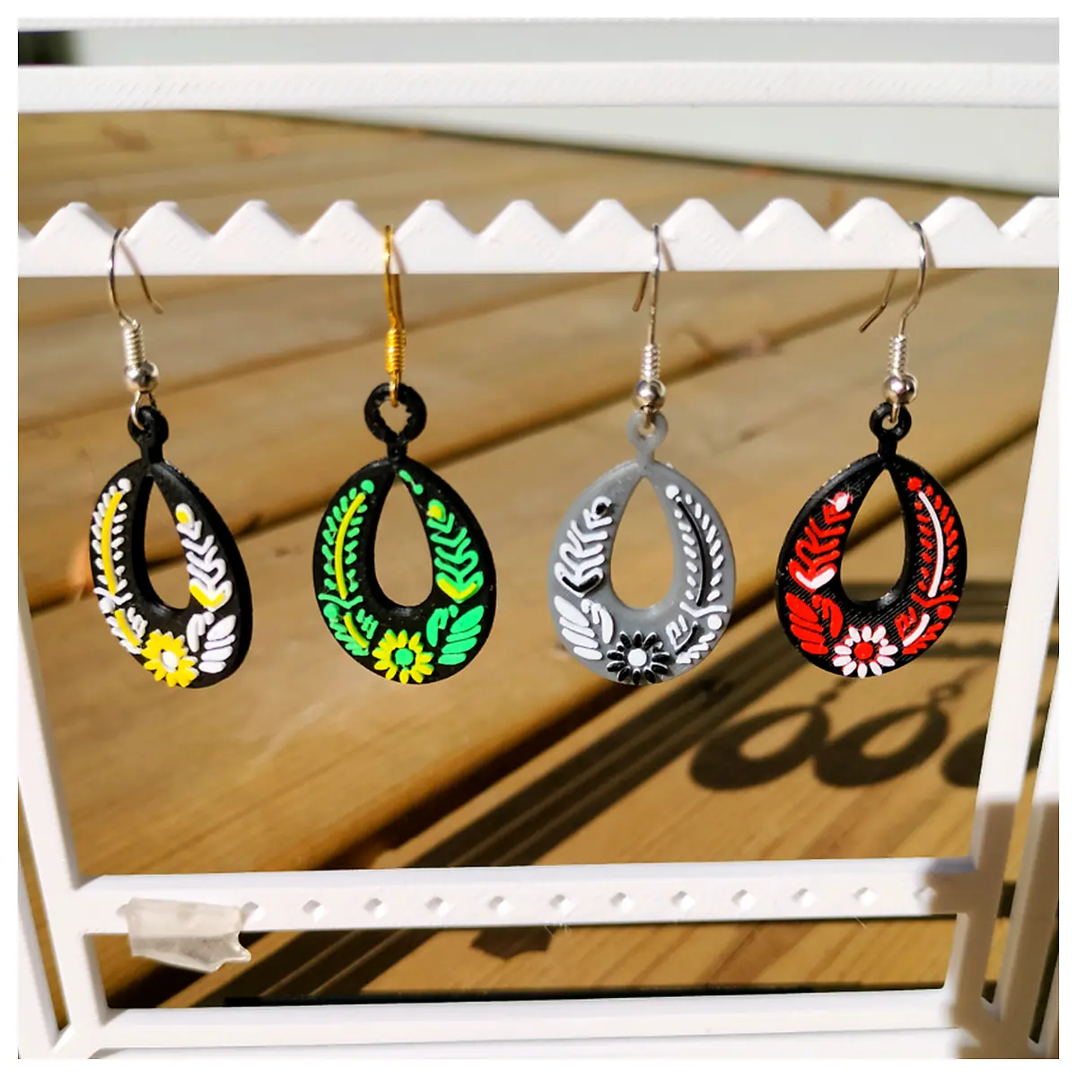 Easter Egg Earrings Jewelry Festive Gift Rabbit Decor Elegant Wholesale