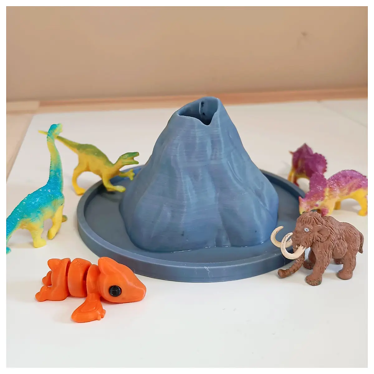 Volcano Eruption Simulator Realistic Volcano Model DIY Volcano Science Experiment Geology Learning