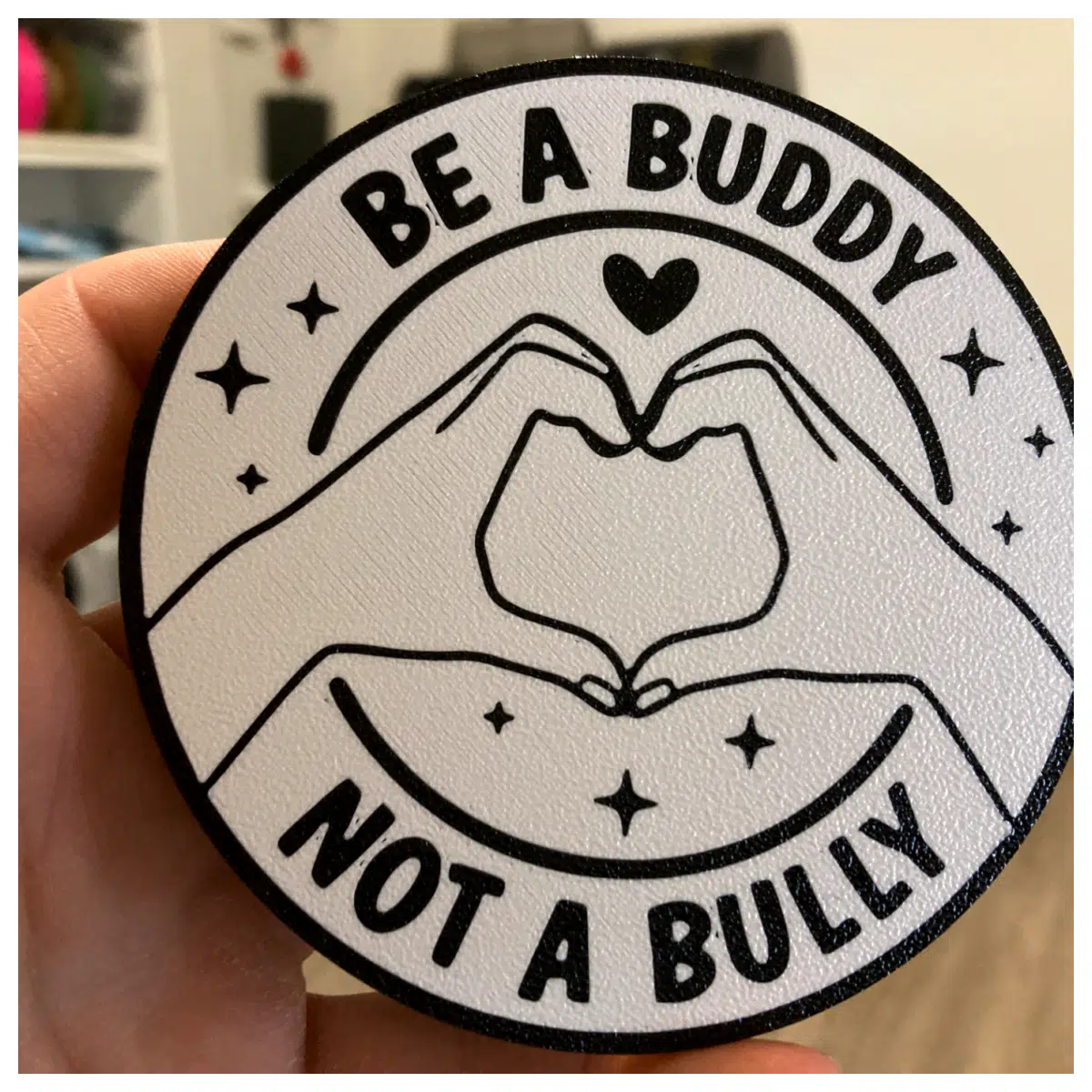 Buddy Coaster Magnetic Tile Toy Accessories Figure Parts Figure Components Figure Sets Kids Toy Accessories Roleplay Games