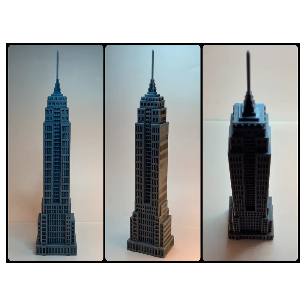 30cm Mini Empire State Building Model Scale Model Architecture Collectible Toy