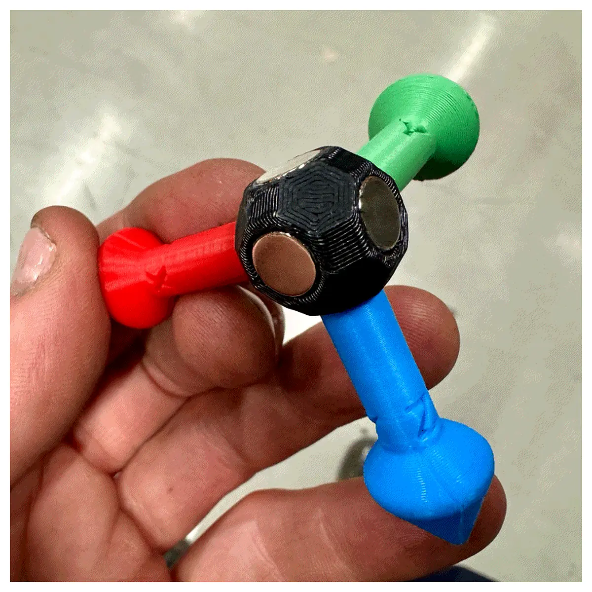 Magnetic 3D Coordinate Axis Reference System Measurement Tools Measurement Equipment Parts Repair