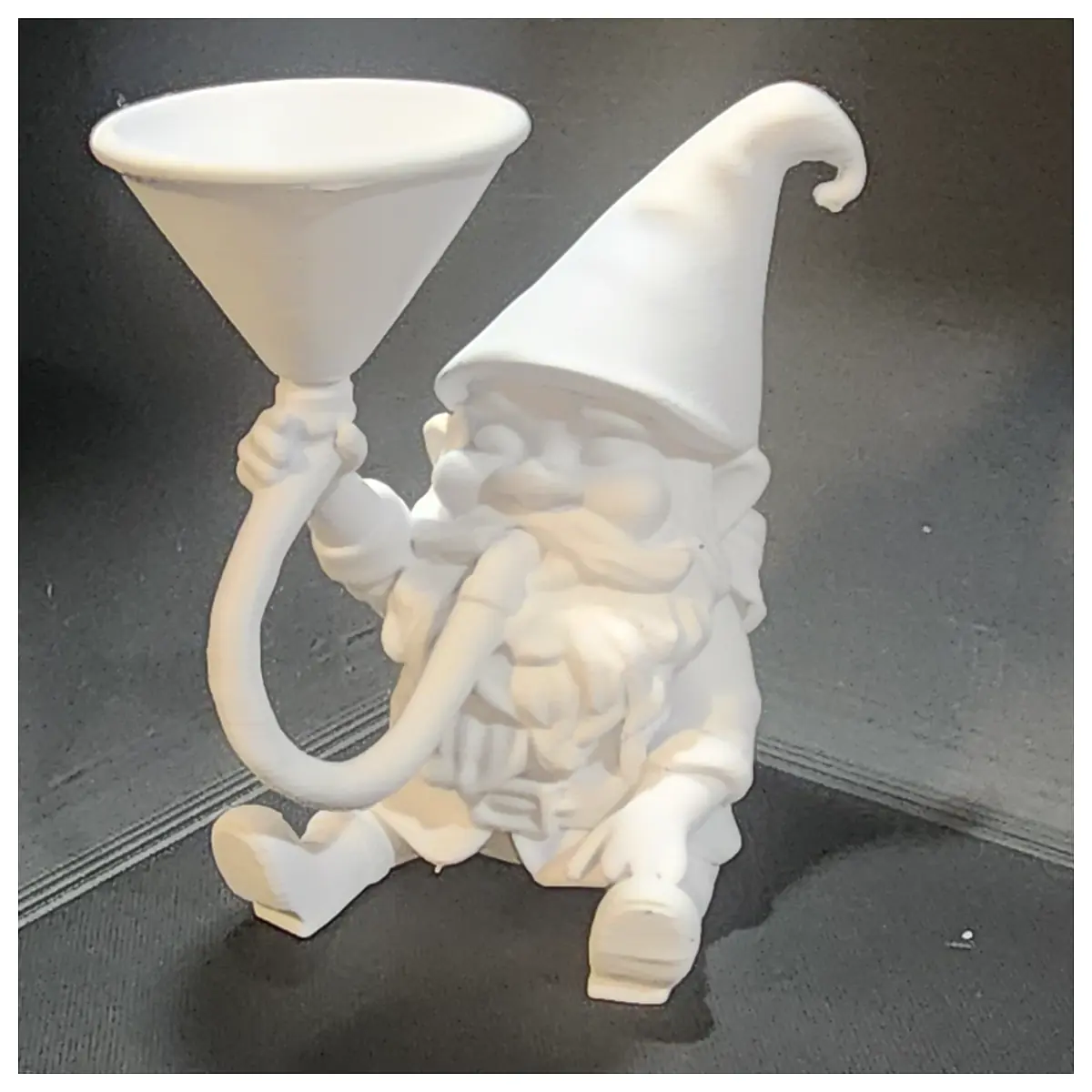 Garden Gnome Beer Pong Funny Gift Decoration Outdoor Toy Novelty Splash Pong