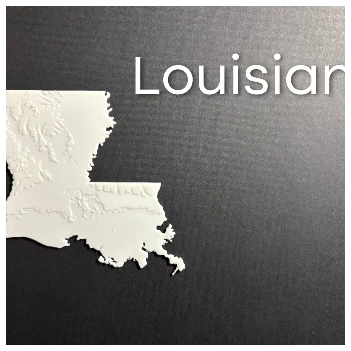 Louisiana Terrain Mountains Valleys Landforms Maps Geodesy Surveying Exploration
