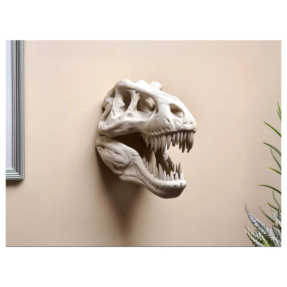 T Rex Skull Wall Art Large Dinosaur Head Decor Skull Decor for Wall Collection Art Gift