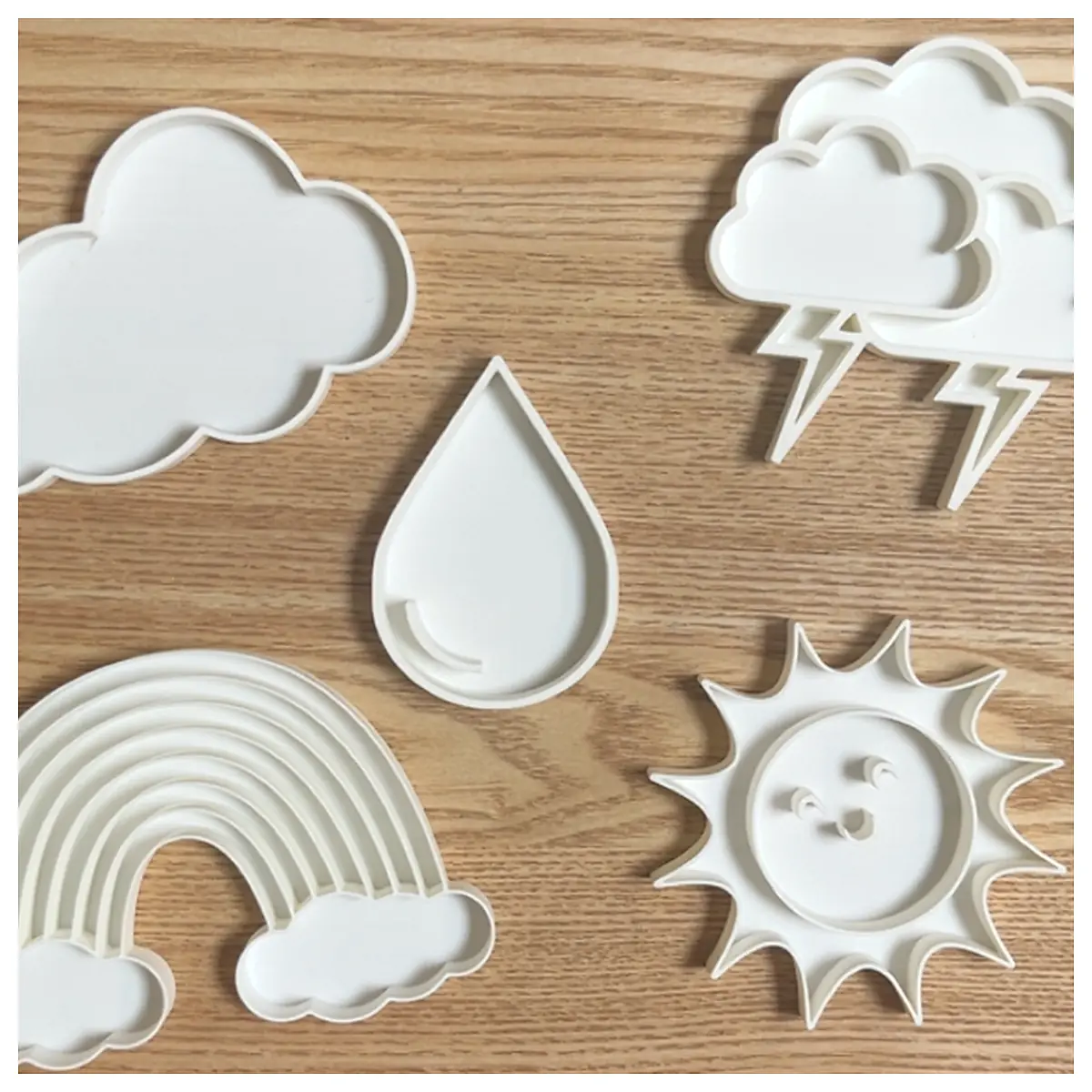 Sensory Weather Play Toddler Water Beads Exploration Learning Building Blocks Creative Play