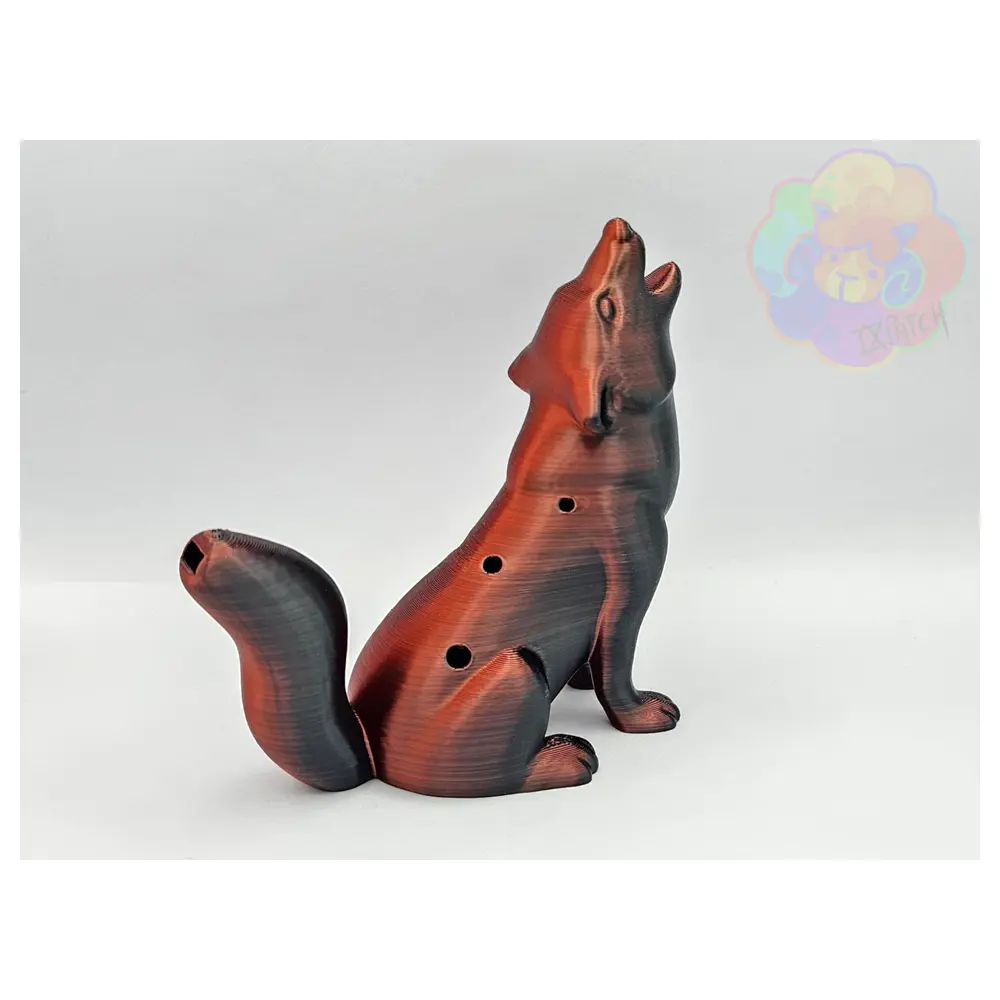 Howling Wolf Ocarina Play Music Instrument Toy Repair Parts Accessories