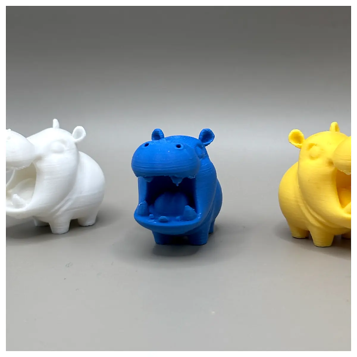 Cute Hippo Plush Toy Infant Educational Toy Toddler Learning Toys Gift Safe Soft Plush