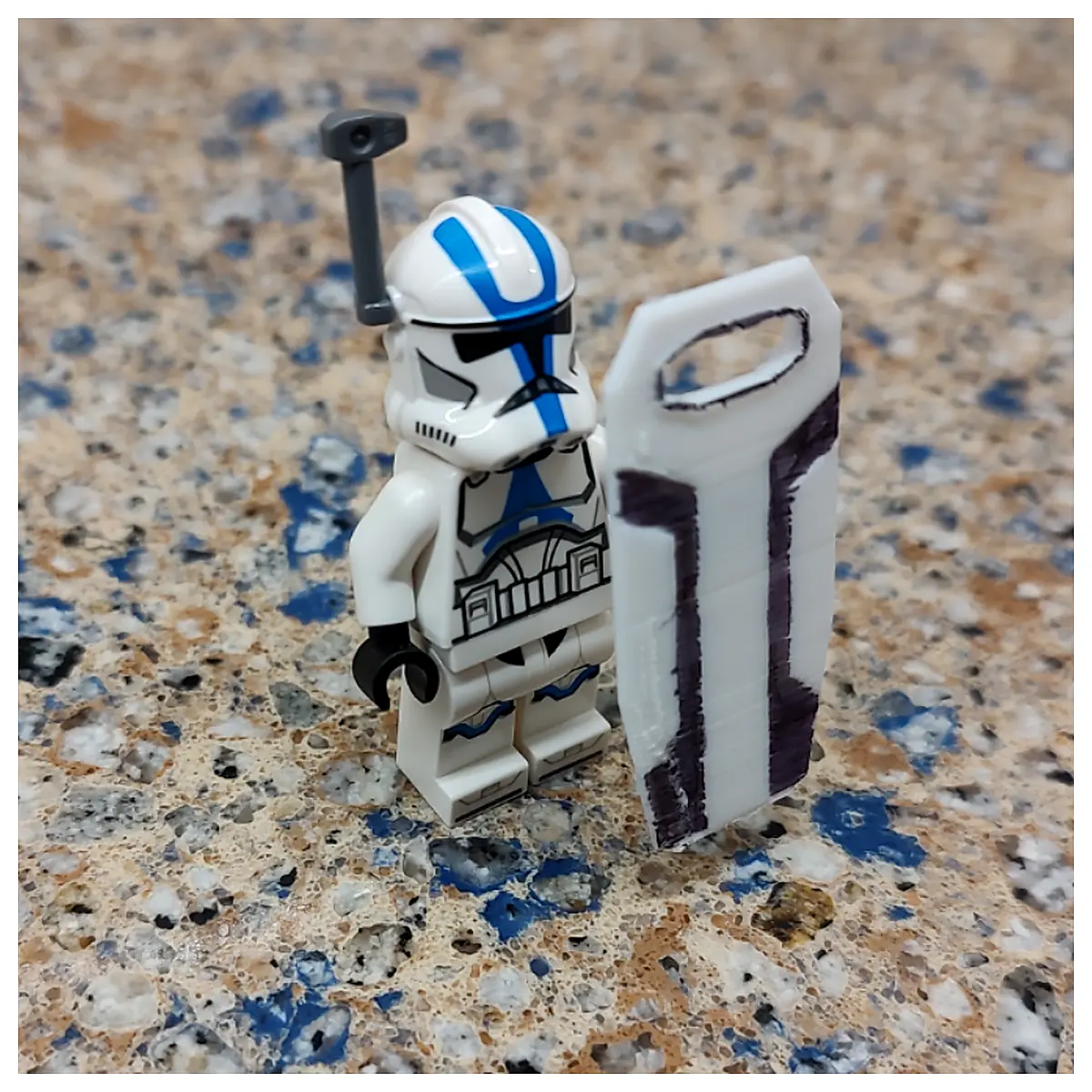 Shield Clone Trooper Tactical Protection Gear Repair Parts Universal