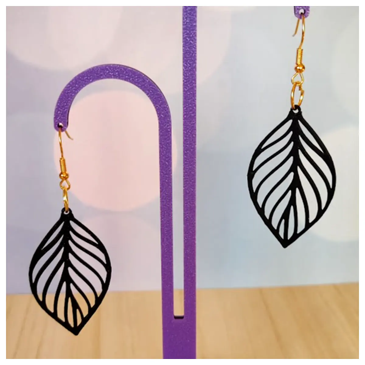 Flower Leaf Earrings Delicate Elegant Floral Earring Jewelry Accessories Repair Maintenance