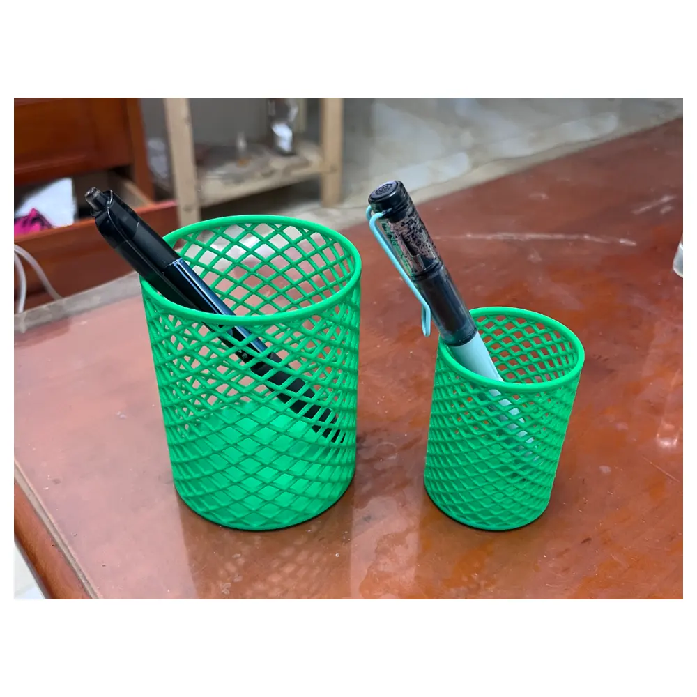 Spiral Mesh Pen Holder Desk Organizer Multi Function Clip Holder Support Accessory Stationery Supplies Desk Storage