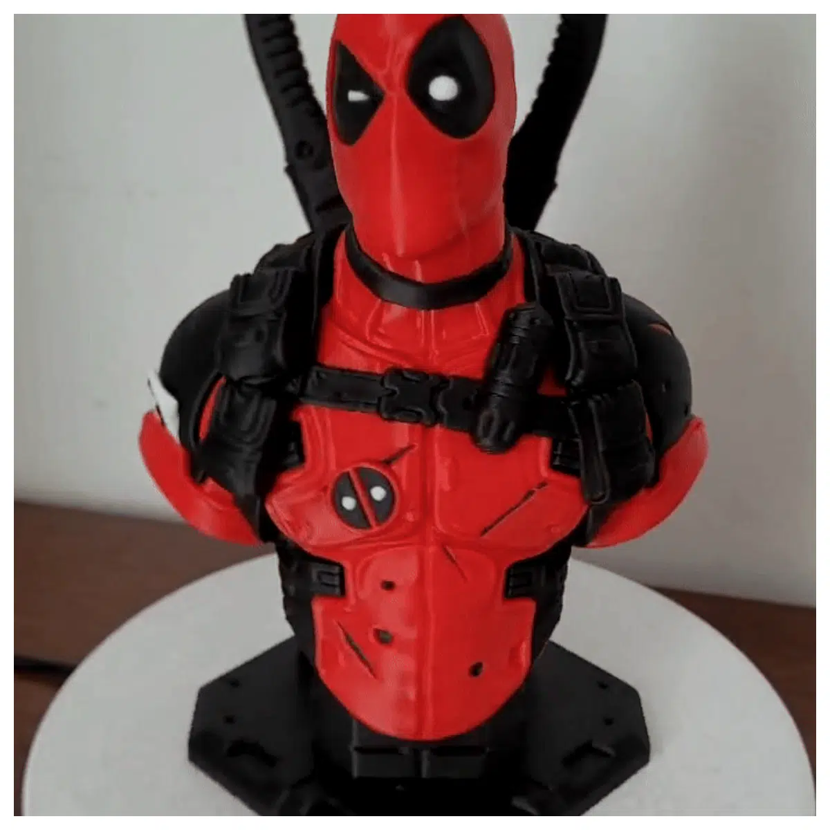 Deadpool Bust Figure Model Comic Collectible Statue Repair Parts Replacement Parts Universal Accessory
