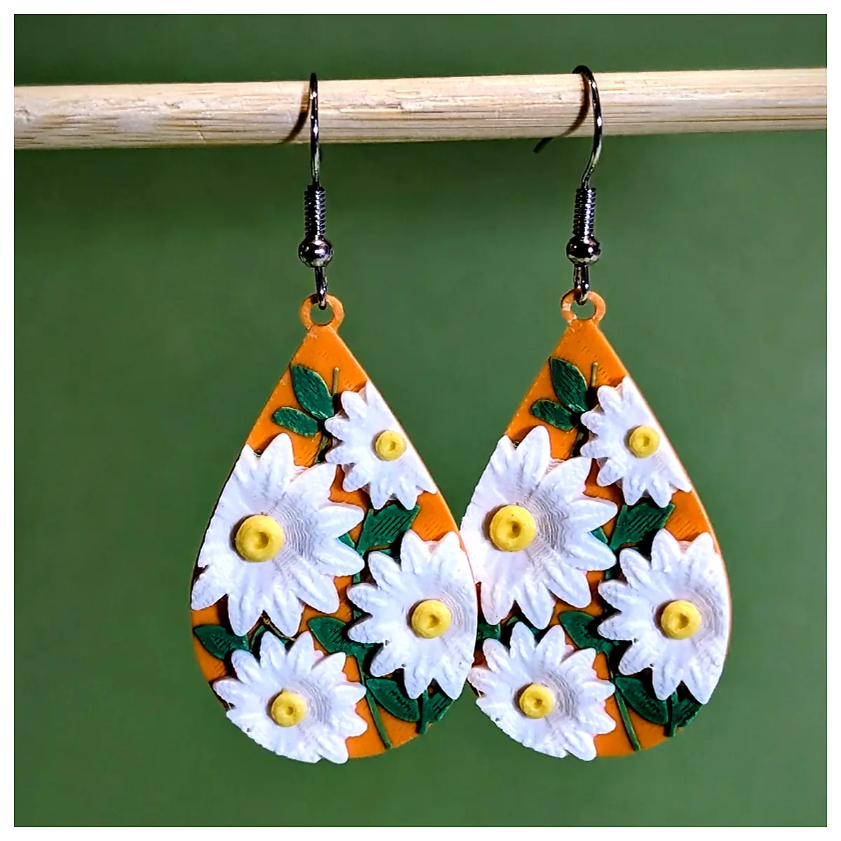 Floral Earrings Women Elegant Decoration Jewelry Accessories Wholesale Purchase