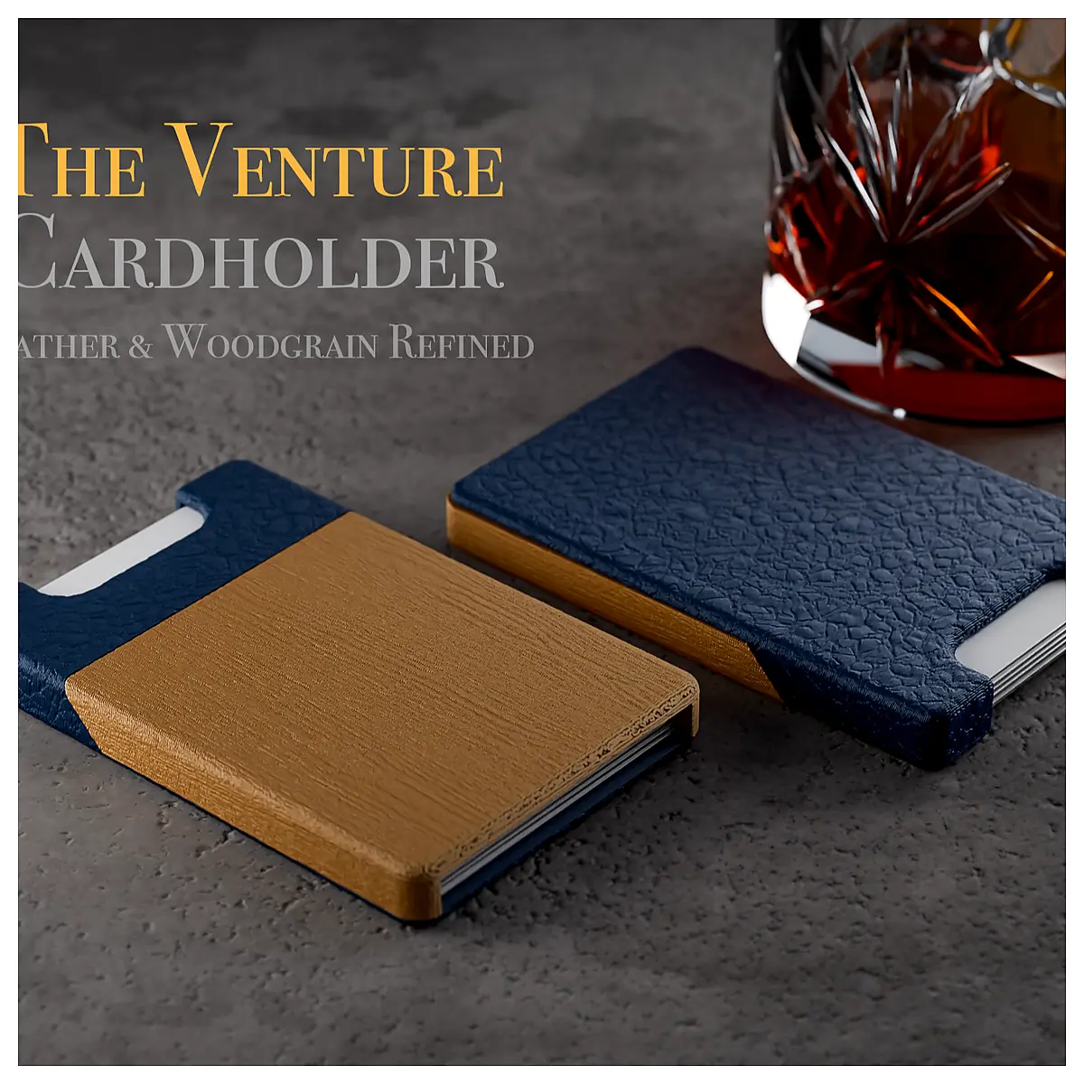 Venture Card Slim Wallet Thin Design Card Holder Accessory Multi Pocket Wallet Case
