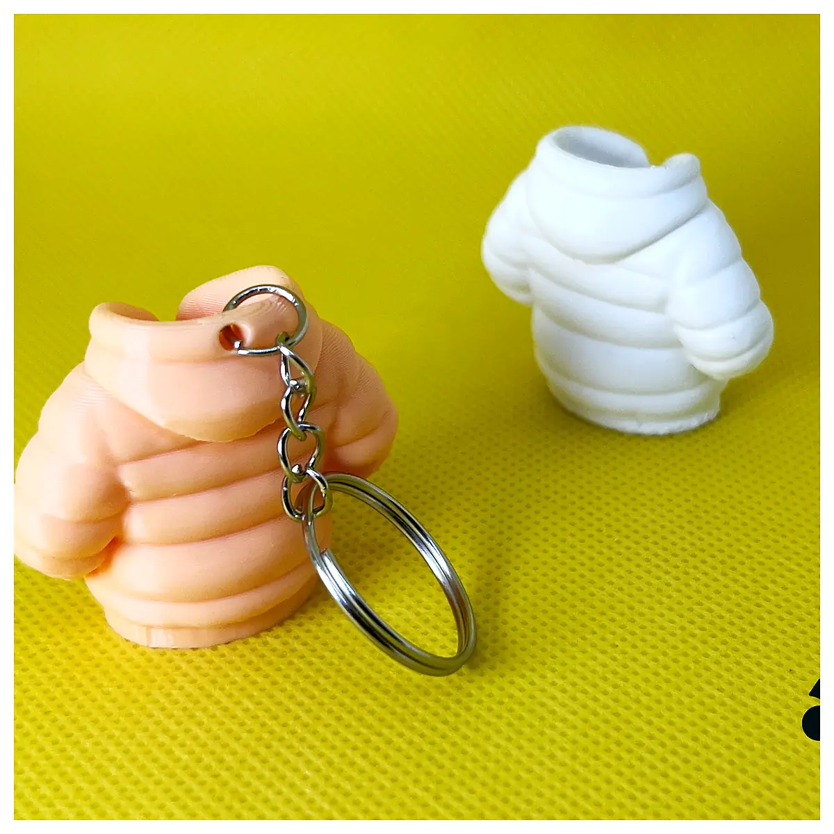 Puffer Jacket Keychain Universal Keyring Repair Parts Outdoor Gear Accessory
