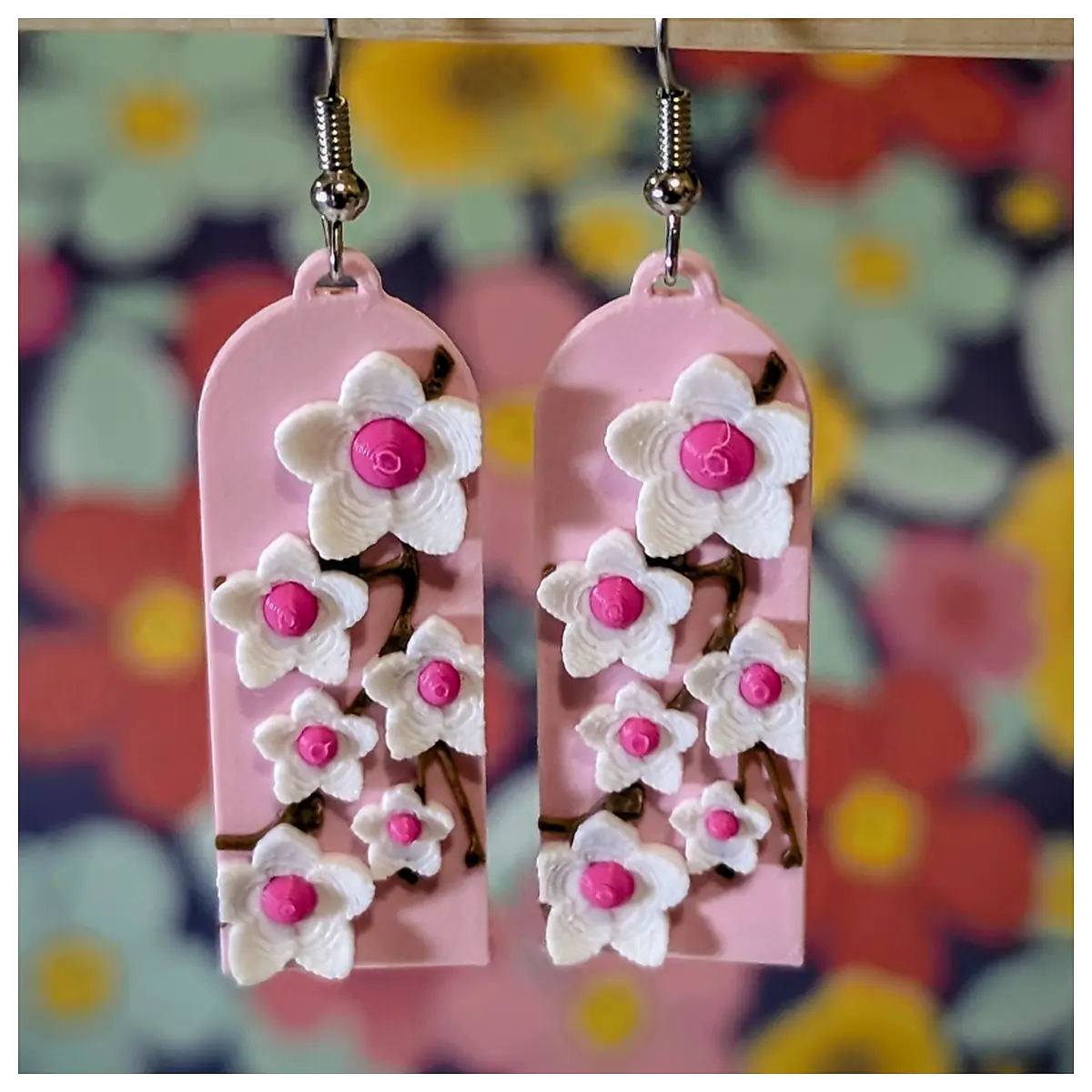 Cherry Blossom Earrings Wholesale Retail Jewelry Elegant Flowers Romantic Party Accessories
