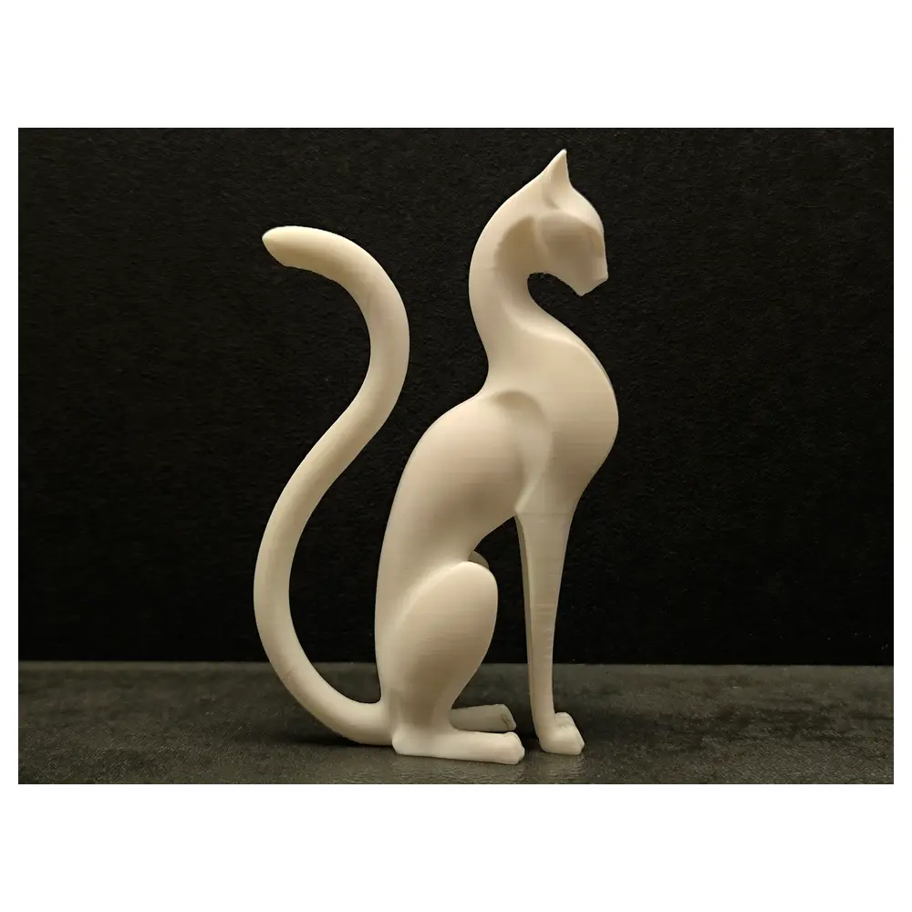 Cat Statue Garden Ornament Indoor Outdoor Art Memorial Animal Figurine Yard Decoration Sculptures