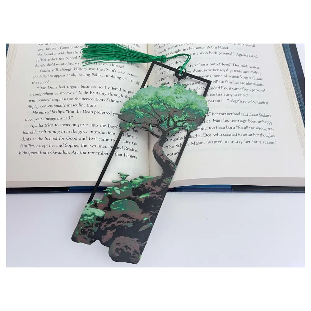 Bonsai Bookmark Miniature Bonsai Desk Decoration Green Plants Succulents Bookmark Accessories Bonsai Tools