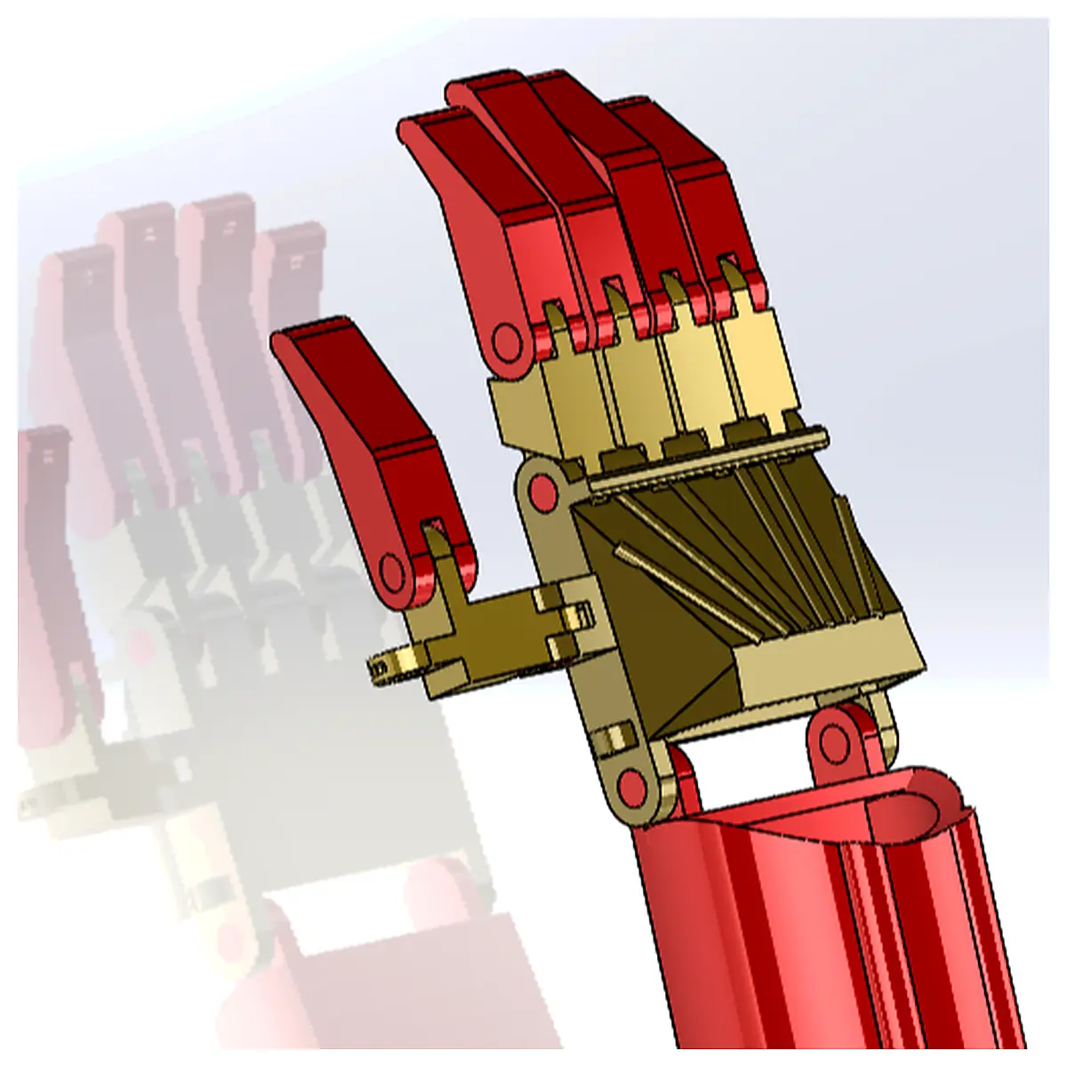 Hand Robot Parts Repair Tools Automation Industrial Machinery Efficiency Upgrade