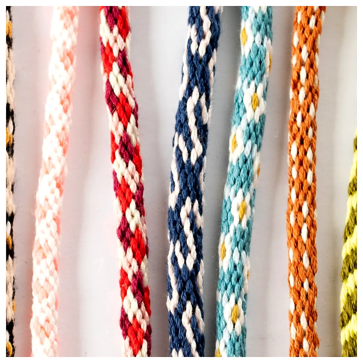 Kumihimo Bracelet 8 Strands Braiding Beads Braiding Cord Braiding Braiding Tools
