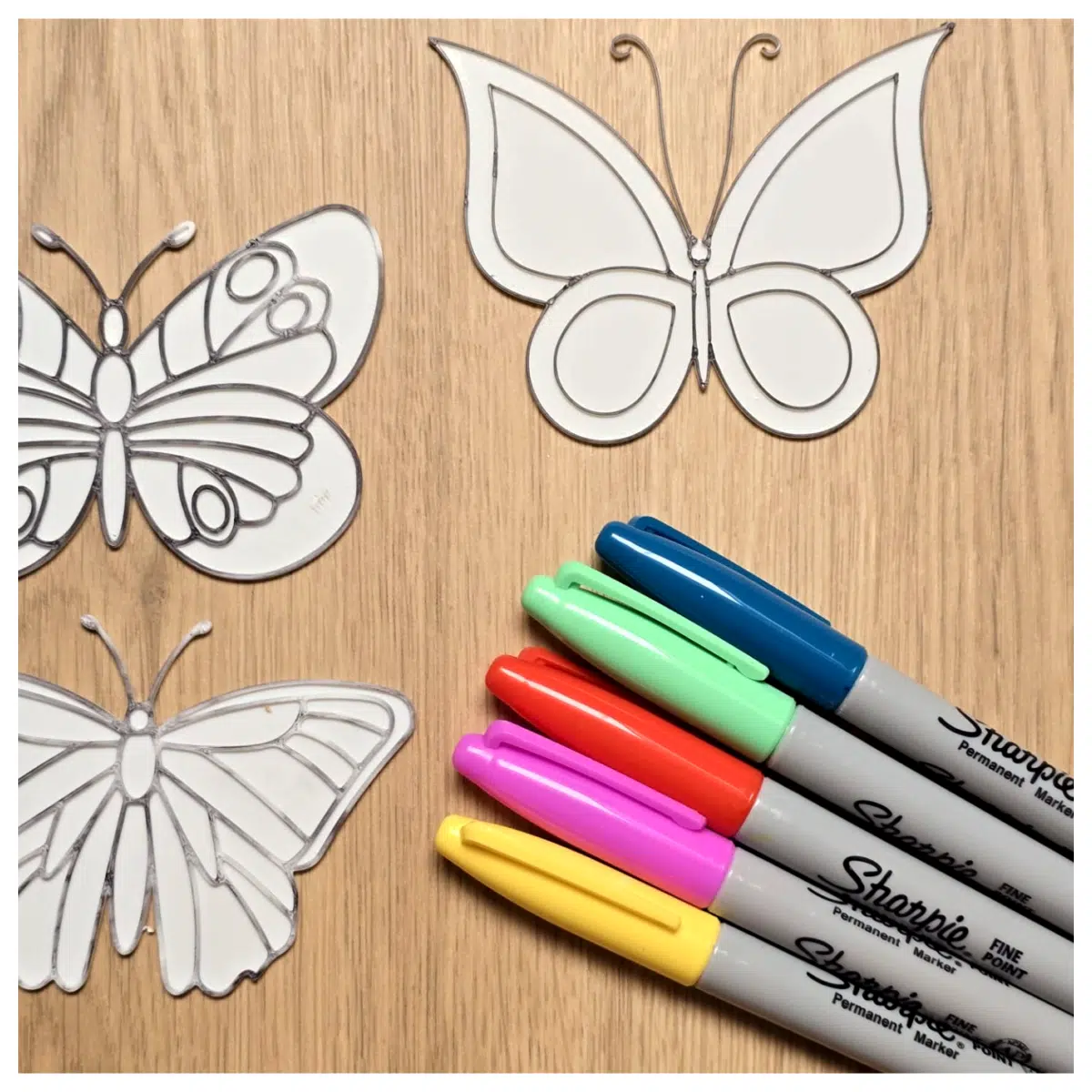 Butterfly DIY 6 Paint Set Kids Craft Art Supplies Creative Painting Accessories Painting Tools Art s Painting Kit Painting Accessories