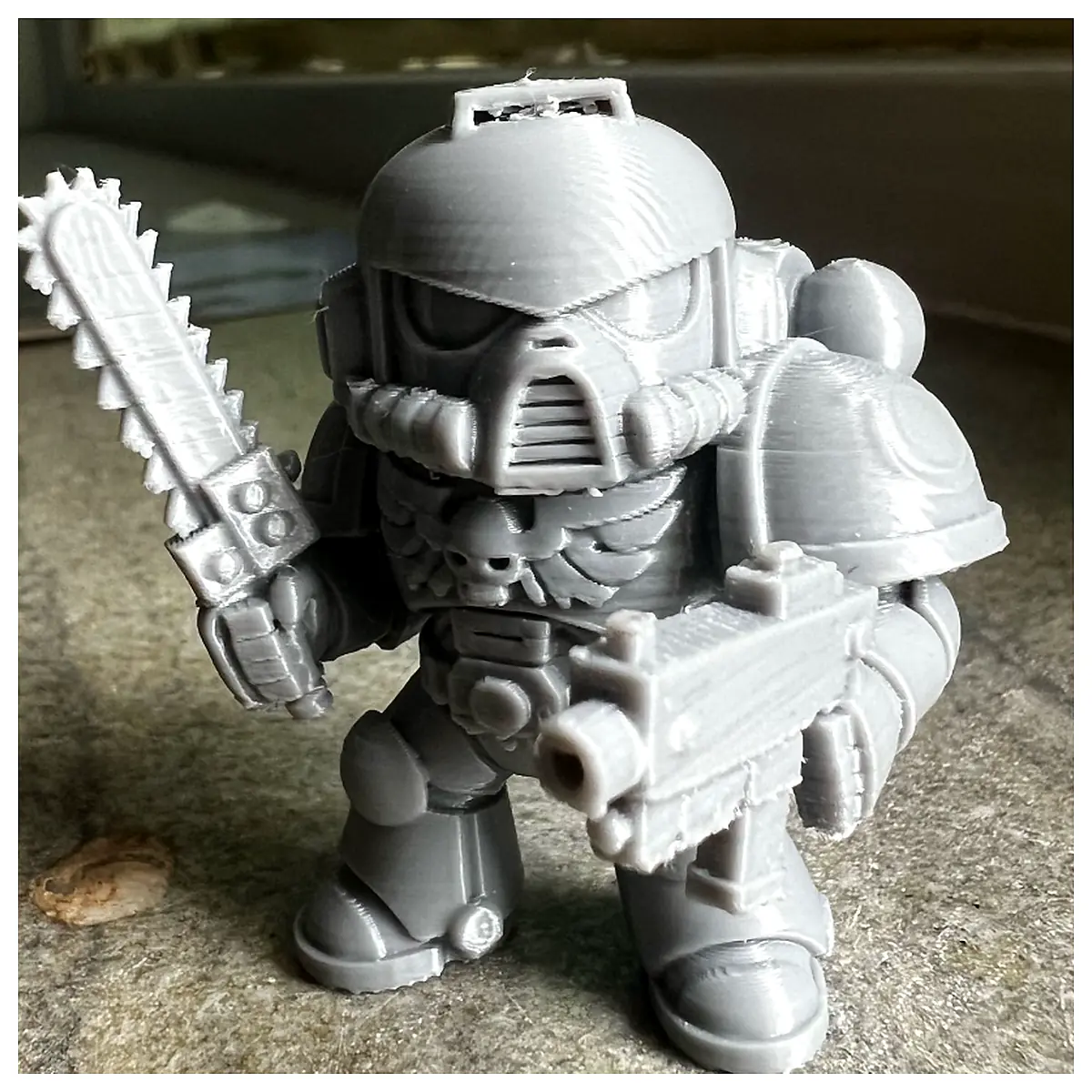 Space Marine Toy Figure Armor Action Figure Collectible Galactic Supplies