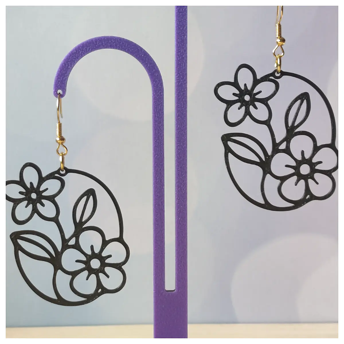 Floral Earrings Elegant Decoration Jewelry Accessories Parts Repair Universal Replacement