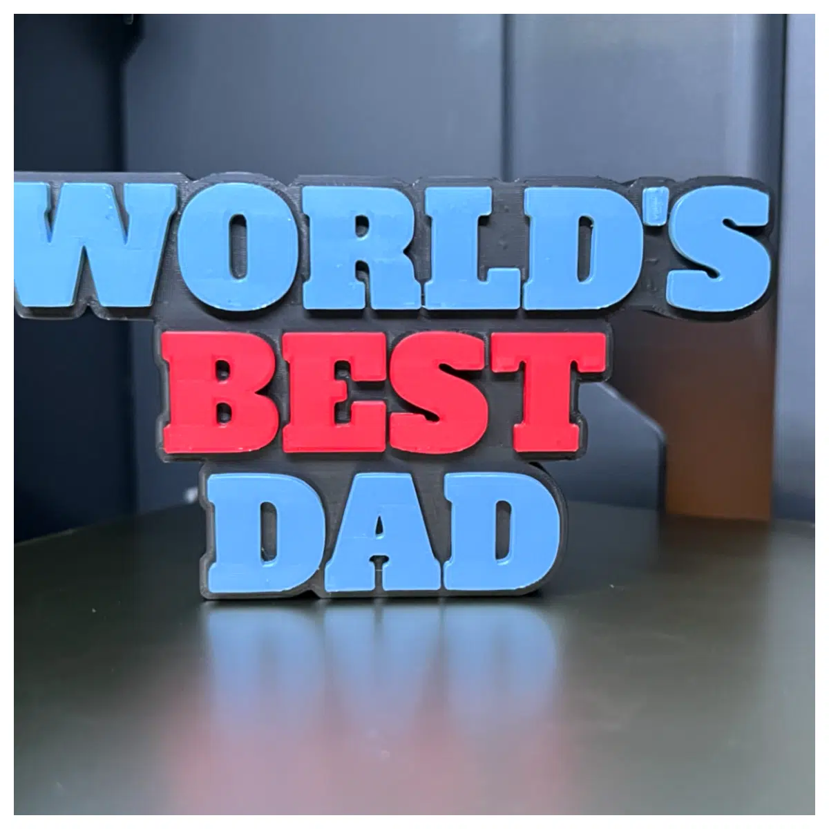 Best Dad Wall Decor Sign Father s Day Gift Family Room Decor Dad Birthday Thank You Dad Heartfelt Decoration