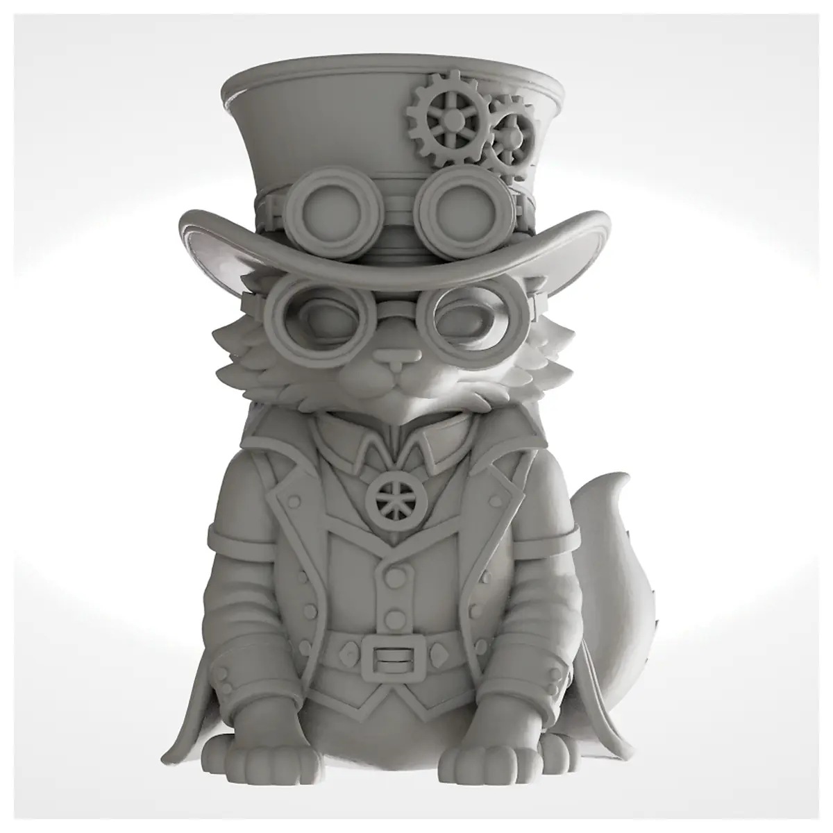 Steampunk Cat Toys Mechanical Cat Simulation Cat Pet Parts Repair Accessories