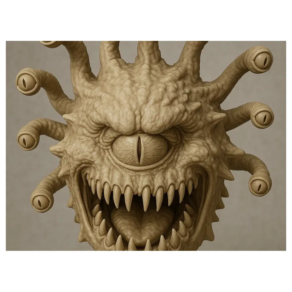 Beholder Decorative Art Home Decor Figurine Ornament Viewfinder Placement Art