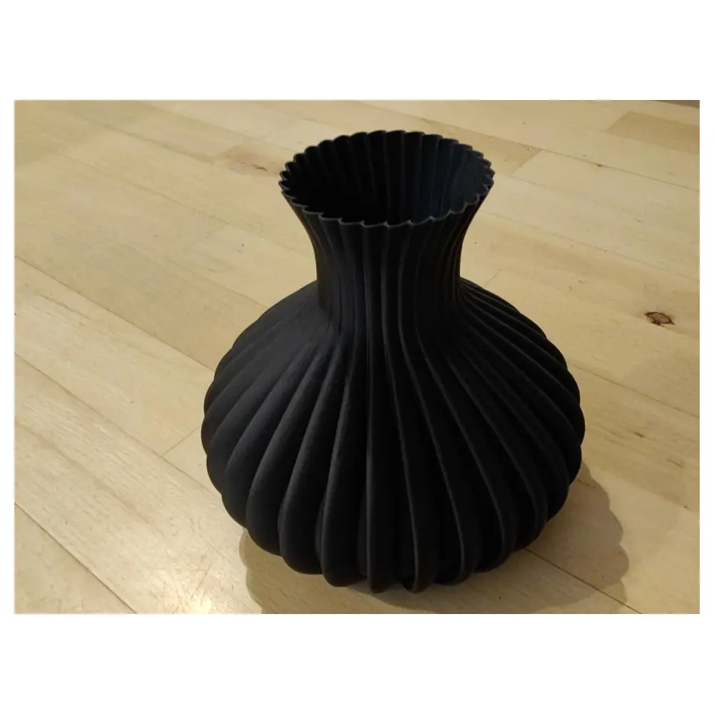 Ripple Vase Ceramic Flower Pot Home Decor Modern Style Flower Arrangement Watering Tools Decorative Art