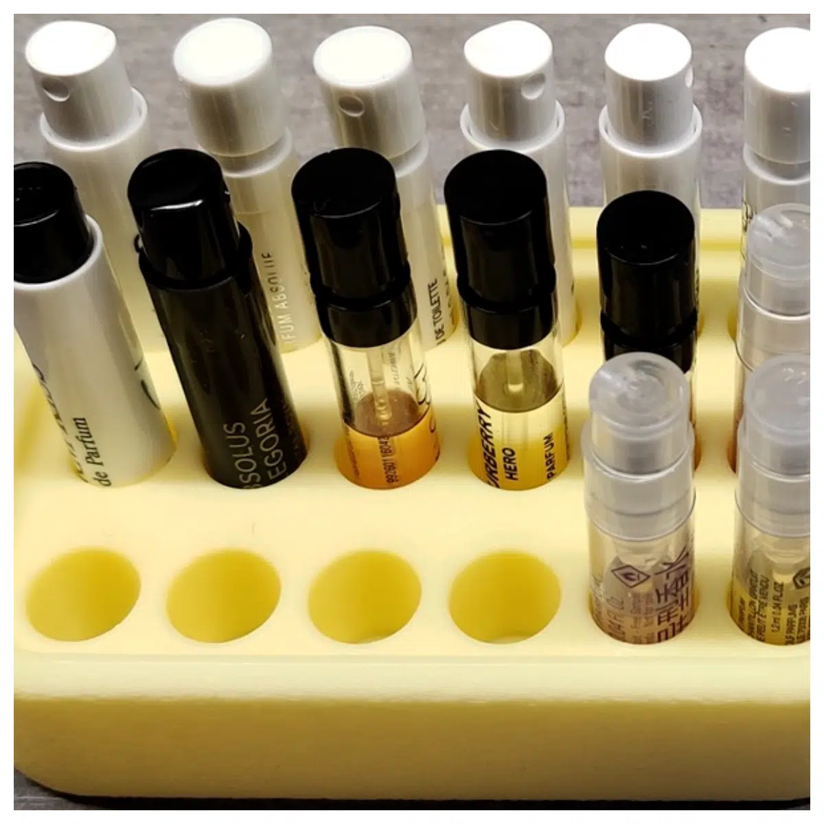 Sample Holder Box Sample Display Case Trial Container Sample Storage Box Lab Accessories Experiment Supplies