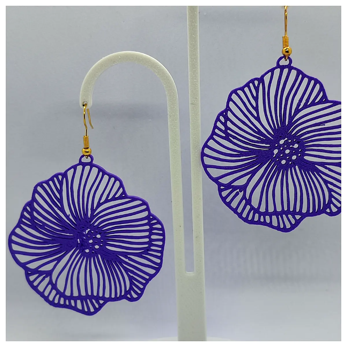 Flower Earrings Jewelry Floral Elegant Gift Women s Earrings Flower Earrings Wear Romantic Accessories