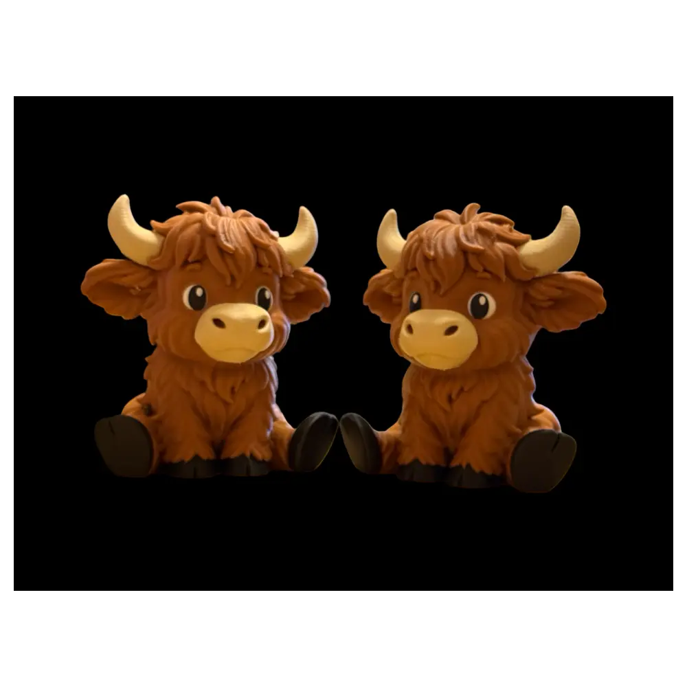 Cute Highland Cow Plush Toy Pet Supplies Enrichment Playtime Treats Accessories
