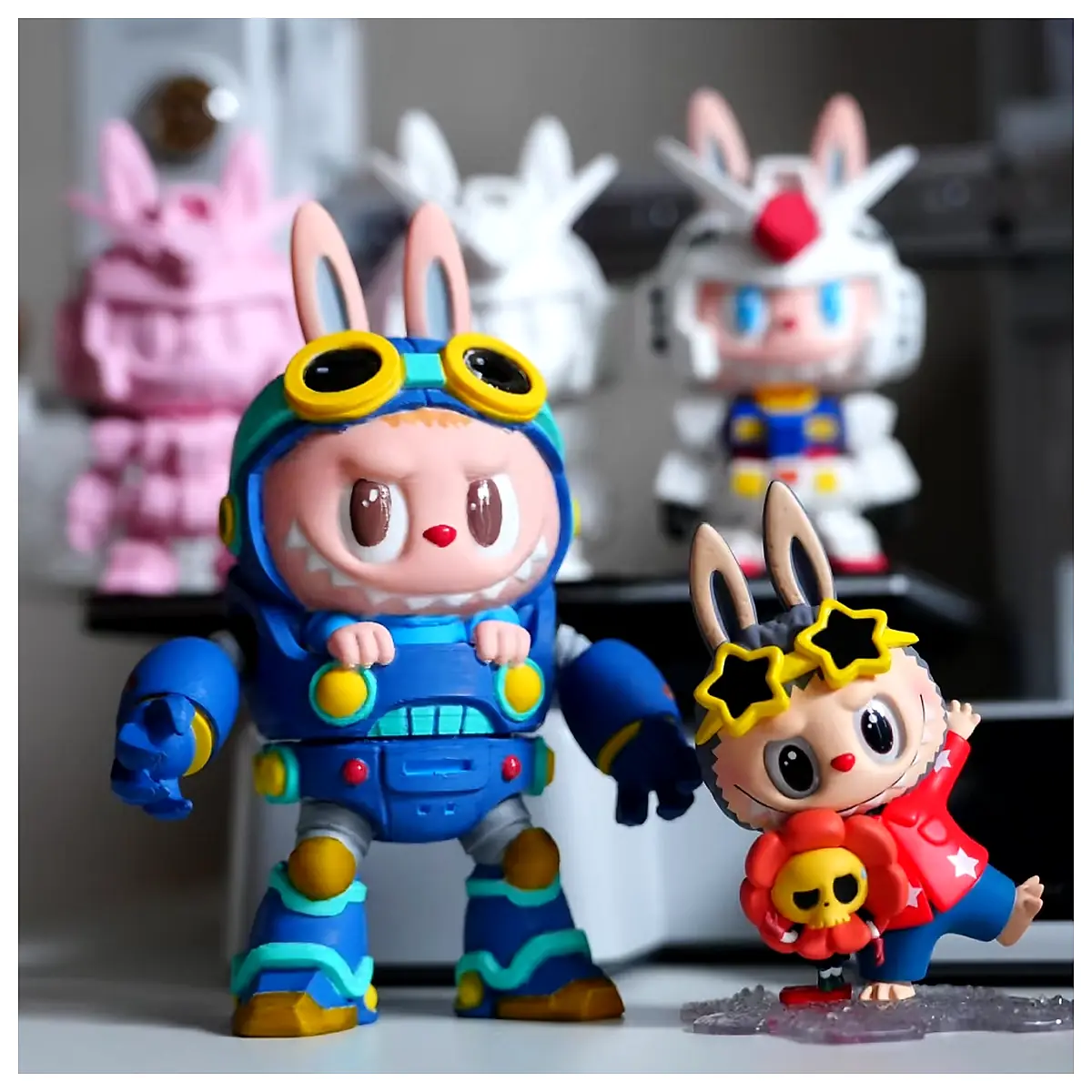 Mech Figurine Collectible Parts Repair Replacement Universal Accessories Multi Functional Collectible Toy