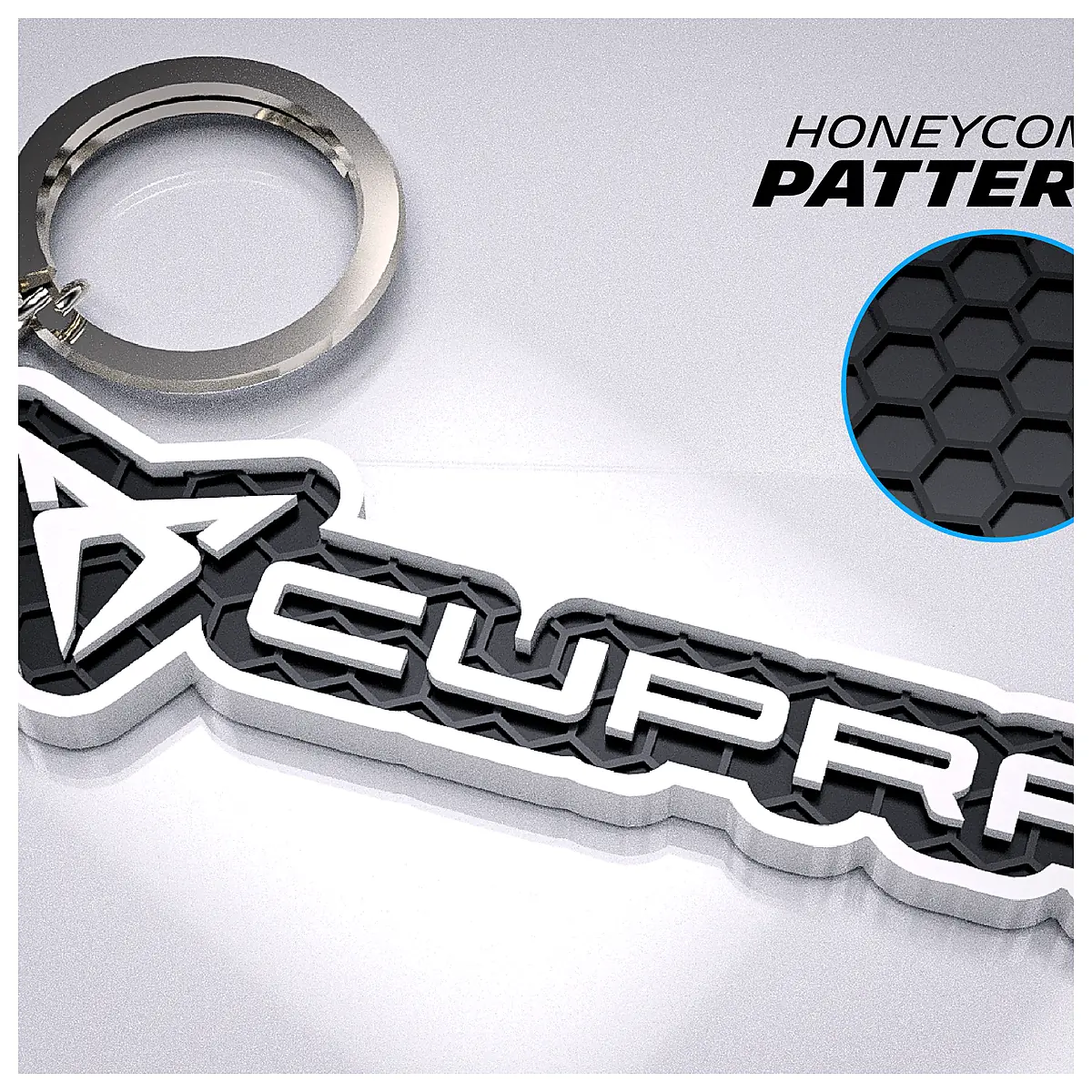 Cupra Car Keychain Universal Keyring Lock Repair Parts Replacement Car Accessories