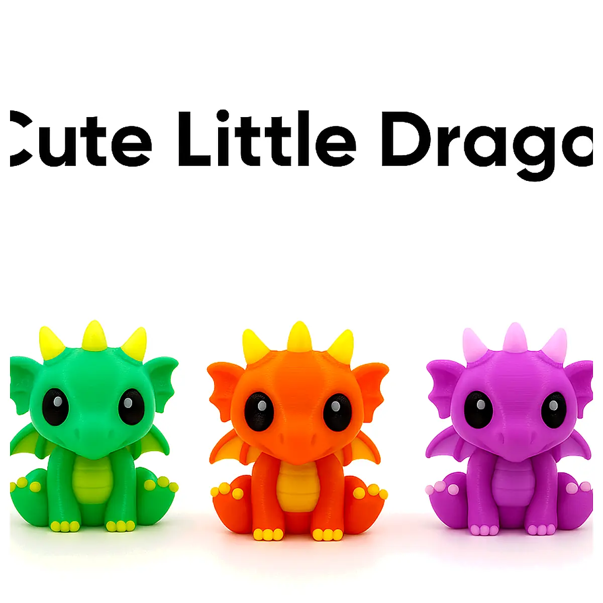 Cute Little Dragon Toy Replacement Parts Kids Toys Educational Toys Roleplay Fun Gift