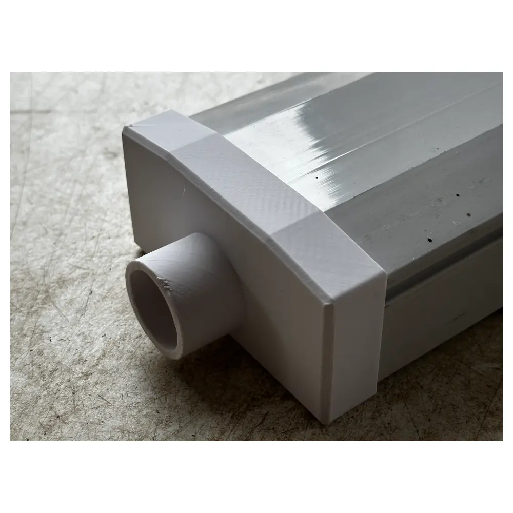 Gully End Cap 100x50mm 32mm Tube Connector Parts Repair Accessories