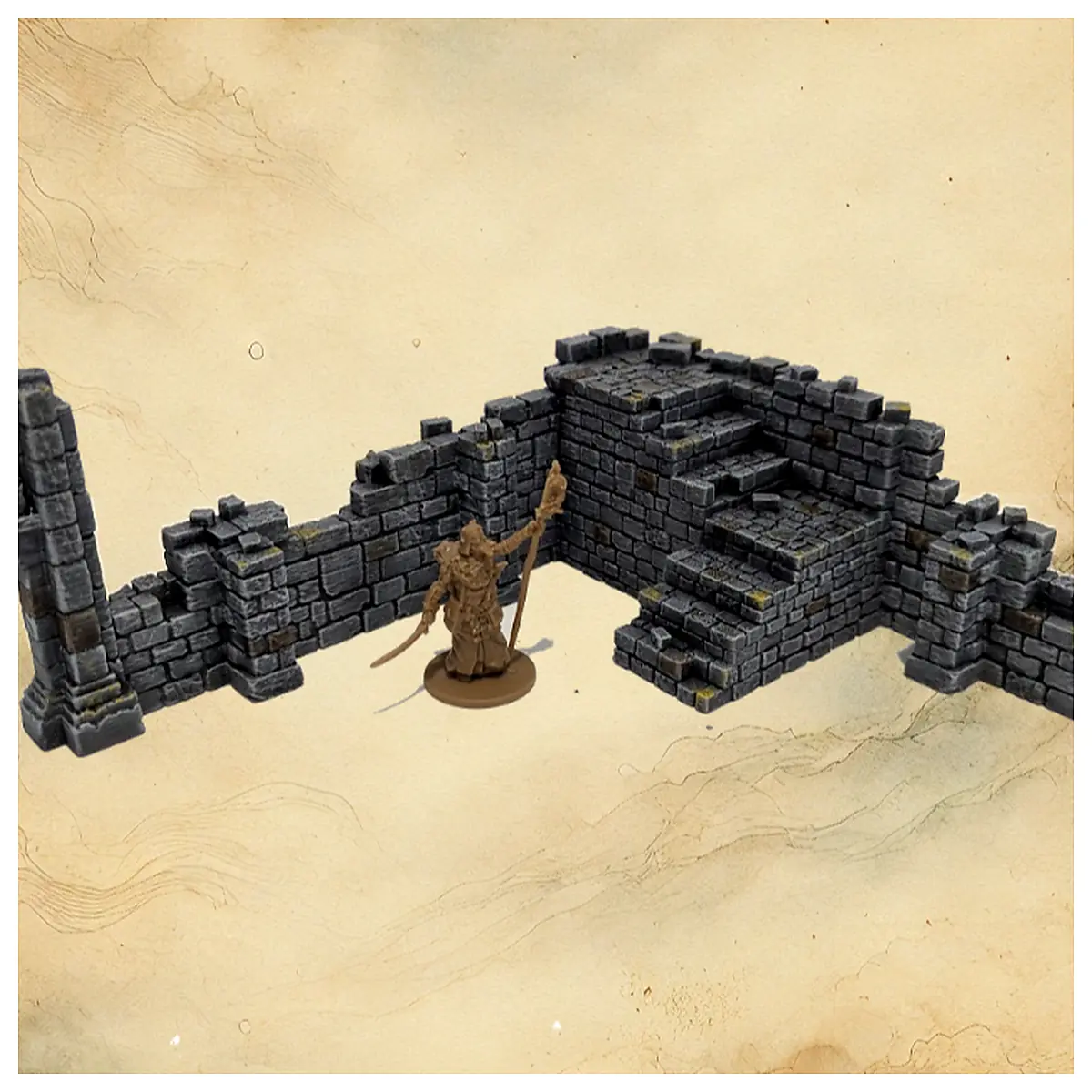 Forgotten Ruins Exploration Adventure Game RPG Epic Challenge Excavation