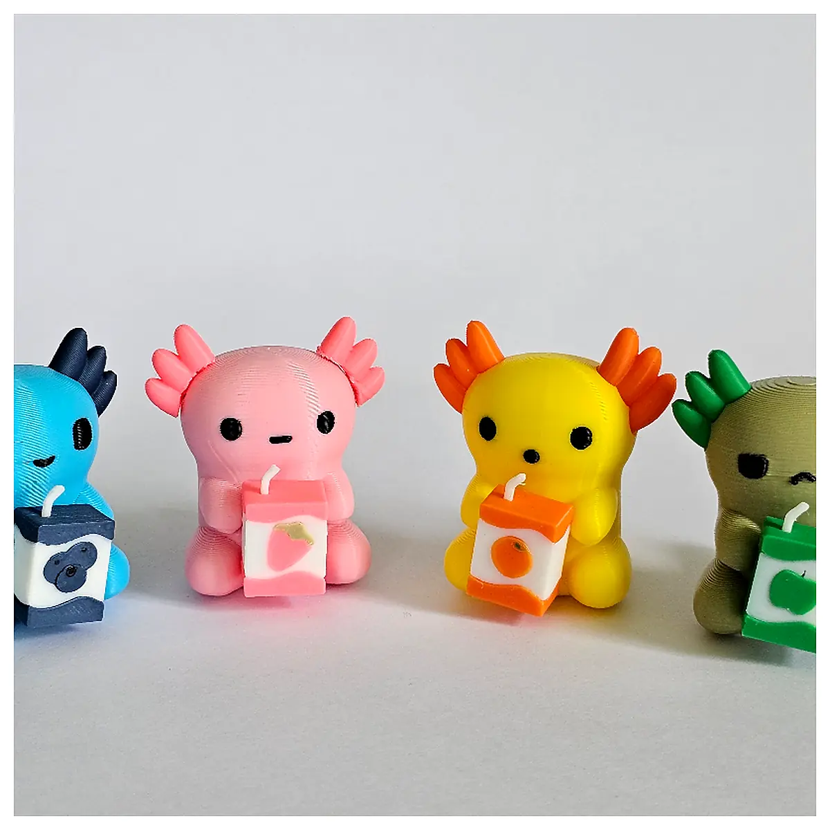 Cute Axolotl Fruit Juice Squad Game Mobile Version Endless Play Game Download Game Guide