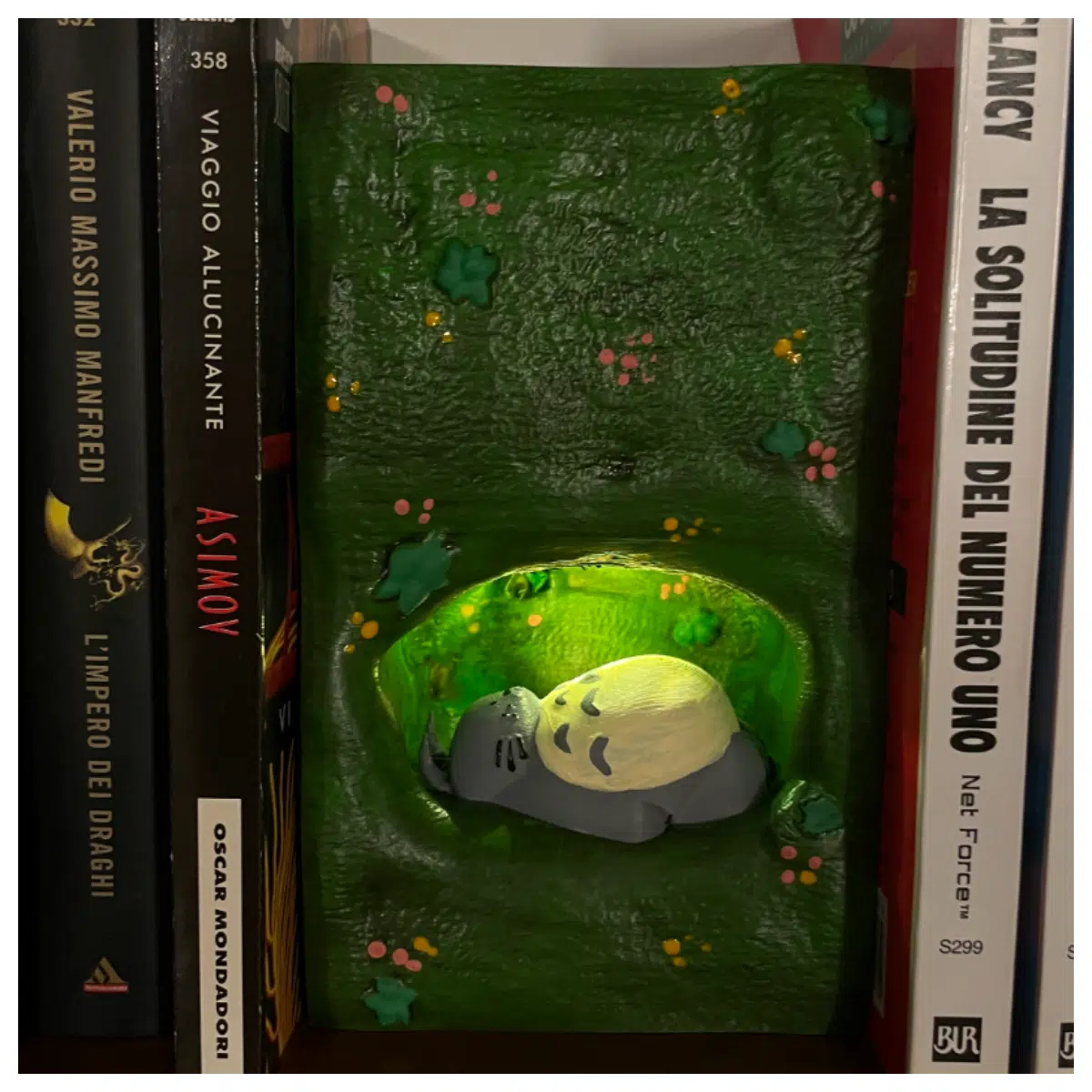 Children s Bedtime Story Book Nook Totoro Storybook Reading for Kids Animation Toy Gift