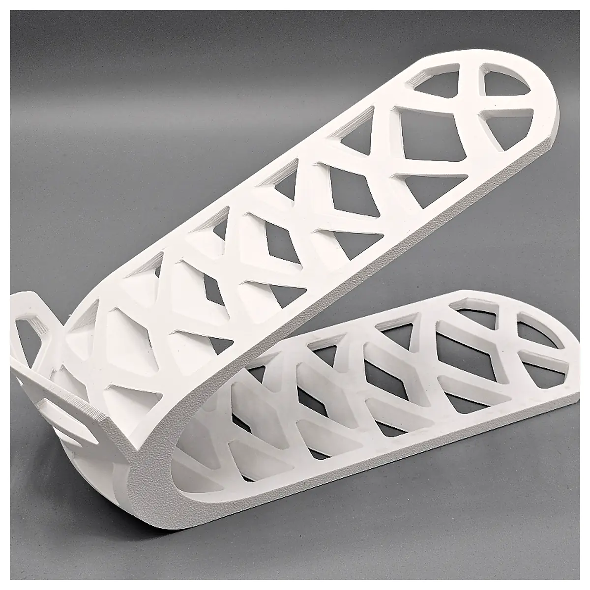 Shoe Organizer Diagrid Multi Grid Hanging Storage Unit Shelf Display Easy Install